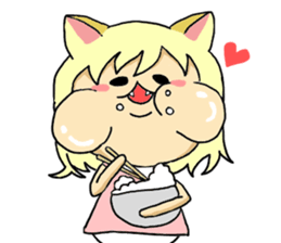 I, become cat from today sticker #8311795