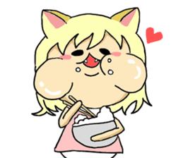 I, become cat from today sticker #8311795