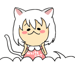 I, become cat from today sticker #8311799