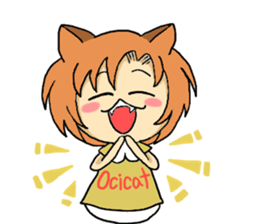 I, become cat from today sticker #8311801