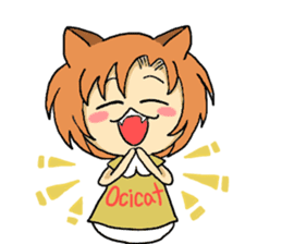 I, become cat from today sticker #8311801