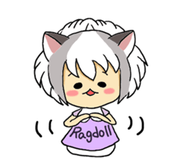 I, become cat from today sticker #8311802