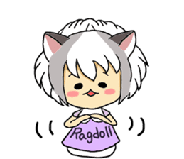 I, become cat from today sticker #8311802