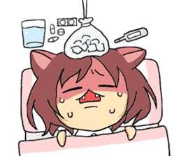 I, become cat from today sticker #8311803