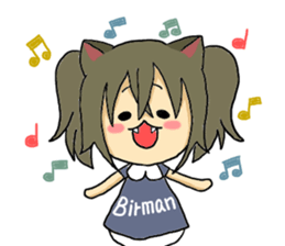 I, become cat from today sticker #8311809