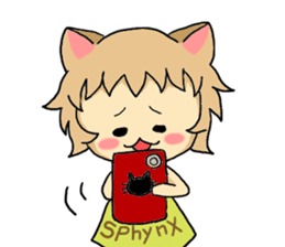 I, become cat from today sticker #8311812