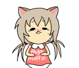 I, become cat from today sticker #8311813