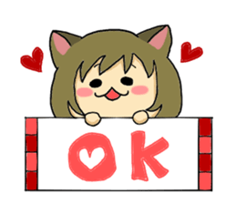 I, become cat from today sticker #8311817