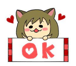 I, become cat from today sticker #8311817