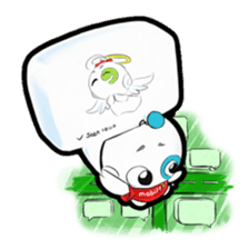 mobile9 Cube Halloween, Christmas & More sticker #8311846