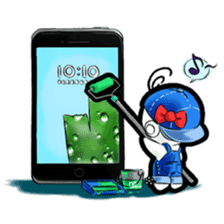 mobile9 Cube Halloween, Christmas & More sticker #8311847