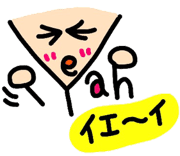 English face sticker #8312064