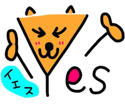 English face sticker #8312076