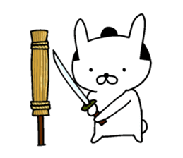 Mr.U-samurai sticker #8312352