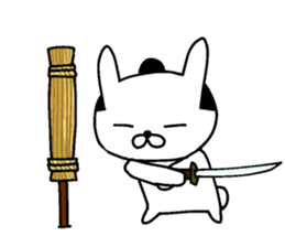 Mr.U-samurai sticker #8312354