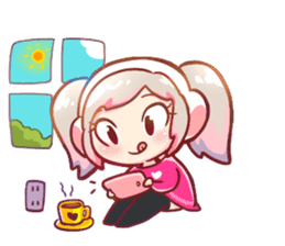 RuRu - Gamer girl sticker #8313201