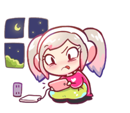 RuRu - Gamer girl sticker #8313202