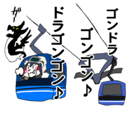 Snowboarder mascot "Hyoma" sticker #8313478