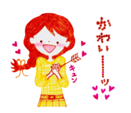 Natural-Kawaii Otonajyoshi,Ruru sticker2 sticker #8313565