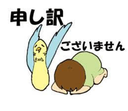 Parakeet daily sticker #8313822