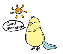 Parakeet daily sticker #8313856