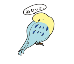 Parakeet daily sticker #8313859