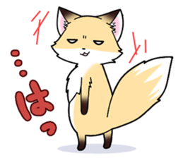 Fox and raccoon dog's sticker #8313917