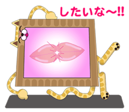 Canvas cat sticker #8314437