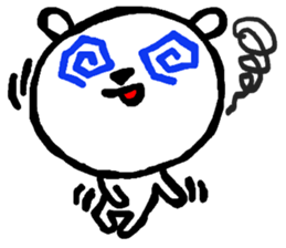 Expressive Polar Bear sticker #8314482