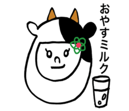 Otenba Hanachan dajare version sticker #8314837