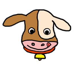 Calf Moumo sticker #8315023