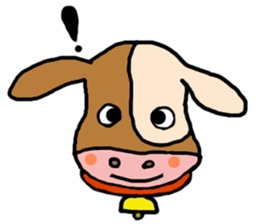 Calf Moumo sticker #8315024