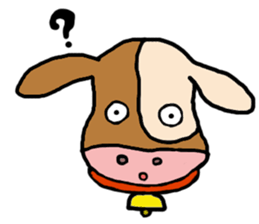 Calf Moumo sticker #8315025