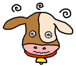 Calf Moumo sticker #8315026