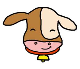 Calf Moumo sticker #8315029