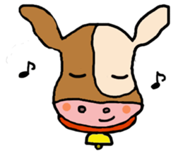 Calf Moumo sticker #8315054