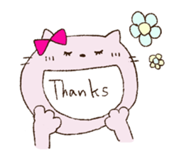 tora cat  sticker sticker #8315376