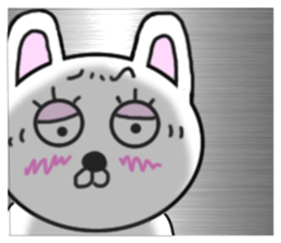 Various rabbit run 7 sticker #8315545