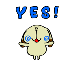 Crossed eyes! Returnee animals. sticker #8315983