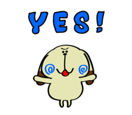 Crossed eyes! Returnee animals. sticker #8315983