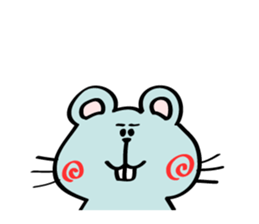 Crossed eyes! Returnee animals. sticker #8315993