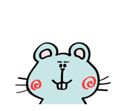 Crossed eyes! Returnee animals. sticker #8315993