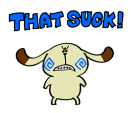 Crossed eyes! Returnee animals. sticker #8315999