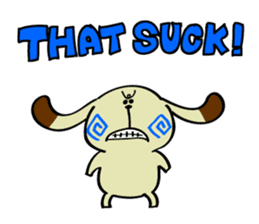 Crossed eyes! Returnee animals. sticker #8315999