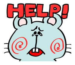 Crossed eyes! Returnee animals. sticker #8316009