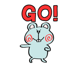 Crossed eyes! Returnee animals. sticker #8316017