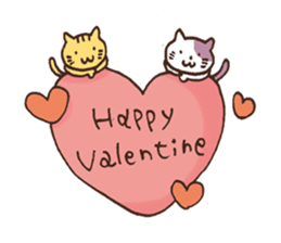 Cat in winter sticker #8316655