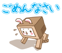 Rabbit Wonderland box 3 sticker #8316993