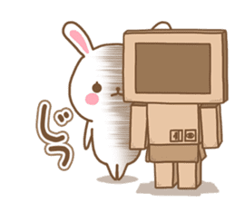 Rabbit Wonderland box 3 sticker #8317017