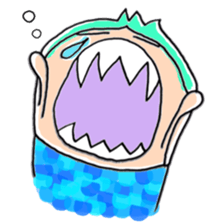 ningyo san sticker #8317224